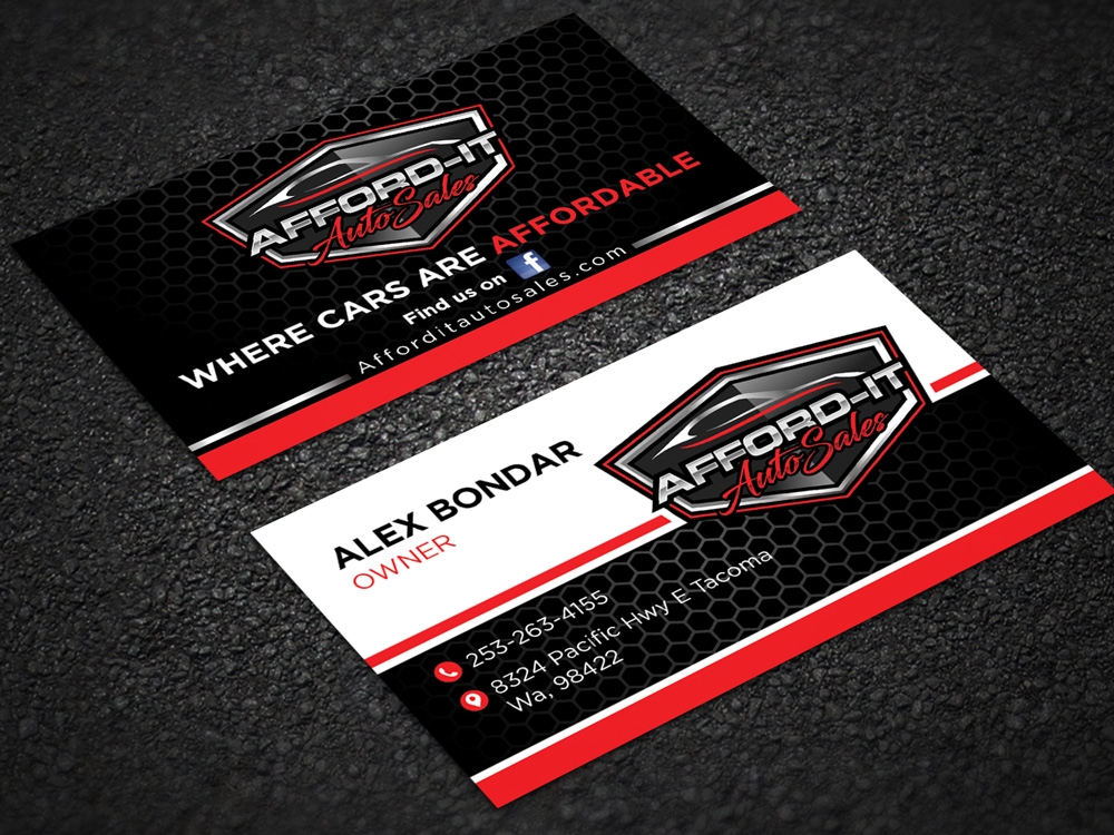 Afford-It Auto Sales logo design by aRBy