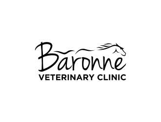 Baronne Veterinary Clinic logo design by goblin