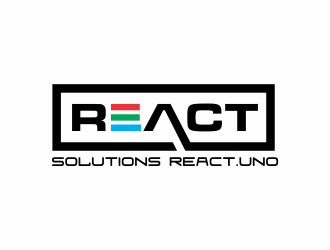 REACT logo design by hopee