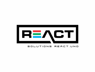 REACT logo design by hopee