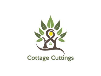 Cottage Cuttings logo design by nona