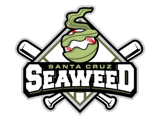 Santa Cruz Seaweed logo design by daywalker