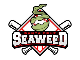 Santa Cruz Seaweed logo design by daywalker