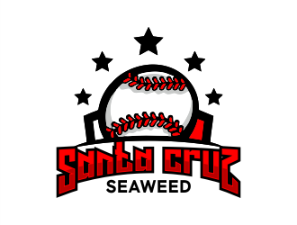 Santa Cruz Seaweed logo design by Gwerth