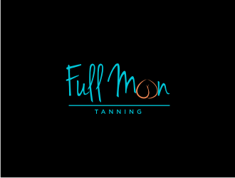 Full Moon Tanning logo design by Adundas