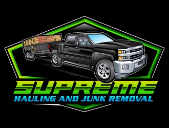 Supreme Junk Removal  logo design by uttam