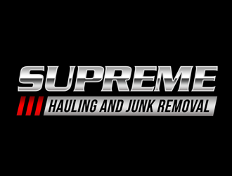 Supreme Junk Removal  logo design by kunejo