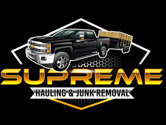 Supreme Junk Removal  logo design by DreamLogoDesign