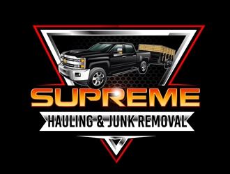 Supreme Junk Removal  logo design by DreamLogoDesign