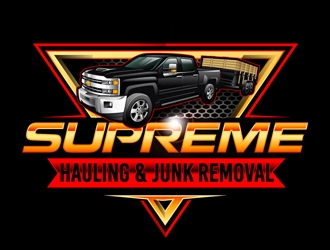 Supreme Junk Removal  logo design by DreamLogoDesign