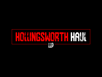Hollingsworth Haul LLP  logo design by ubai popi