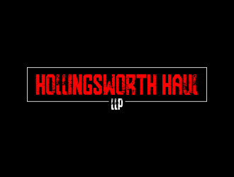 Hollingsworth Haul LLP  logo design by ubai popi