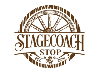 Stagecoach Stop logo design by jaize
