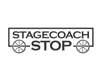 Stagecoach Stop logo design by kunejo