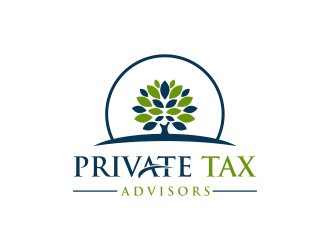 Private Tax Advisors logo design by menanagan