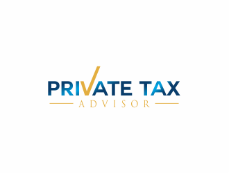 Private Tax Advisors logo design by up2date