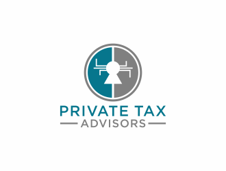 Private Tax Advisors logo design by checx