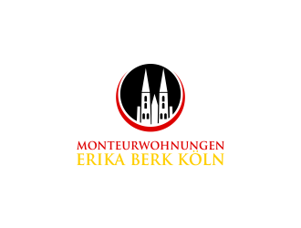 Monteurwohnungen Erika Berk Köln logo design by oke2angconcept