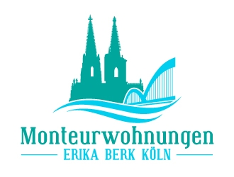 Monteurwohnungen Erika Berk Köln logo design by uttam