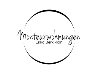 Monteurwohnungen Erika Berk Köln logo design by qqdesigns