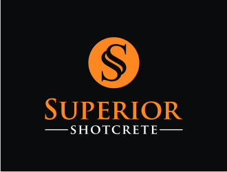 Superior shotcrete  logo design by mbamboex