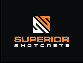 Superior shotcrete  logo design by mbamboex
