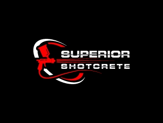 Superior shotcrete  logo design by wongndeso
