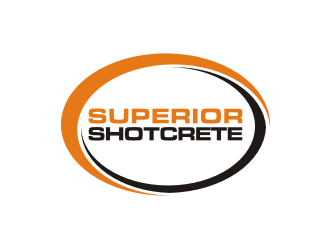 Superior shotcrete  logo design by rief
