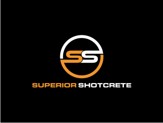 Superior shotcrete  logo design by johana