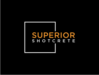 Superior shotcrete  logo design by johana