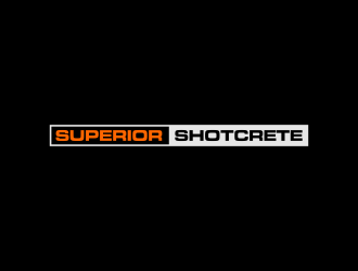 Superior shotcrete  logo design by ammad