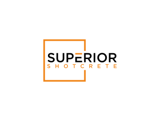 Superior shotcrete  logo design by ammad