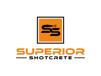 Superior shotcrete  logo design by ammad