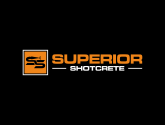 Superior shotcrete  logo design by ammad