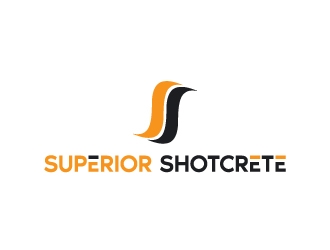 Superior shotcrete  logo design by aryamaity