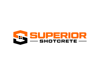 Superior shotcrete  logo design by ingepro