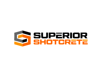 Superior shotcrete  logo design by ingepro