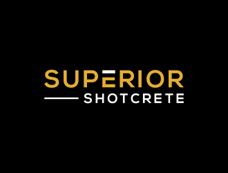 Superior shotcrete  logo design by N3V4