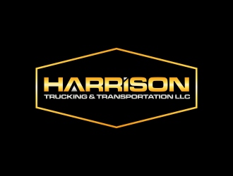 Harrison Trucking & Transportation LLC logo design by RIANW