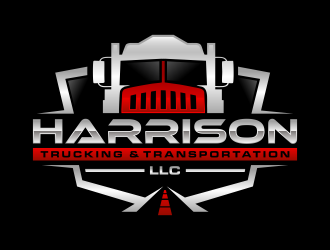 Harrison Trucking & Transportation LLC logo design by hidro