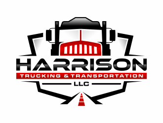 Harrison Trucking & Transportation LLC logo design by hidro