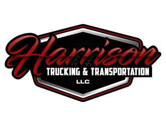 Harrison Trucking & Transportation LLC logo design by daywalker