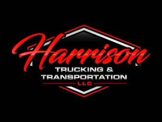 Harrison Trucking & Transportation LLC logo design by labo