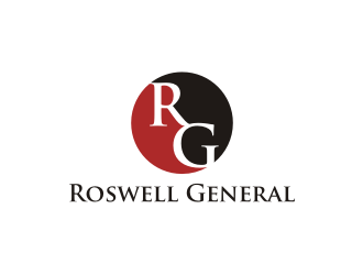 Roswell General  logo design by rief