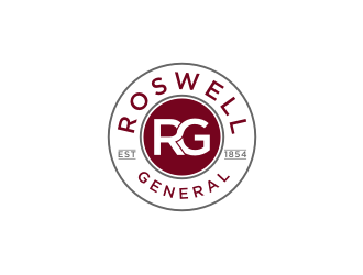 Roswell General  logo design by johana