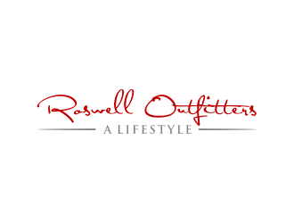 Roswell Outfitters logo design by ammad