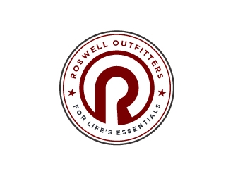 Roswell Outfitters logo design by aryamaity