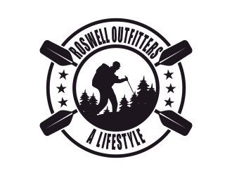 Roswell Outfitters logo design by DeyXyner