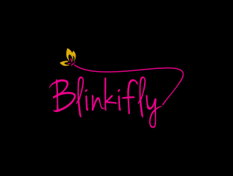 Blinkifly logo design by ammad