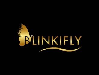 Blinkifly logo design by maserik